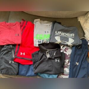 Boys under armour lot